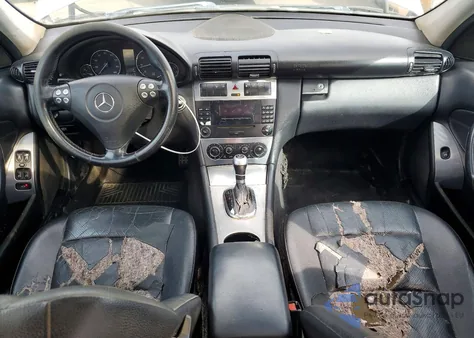 2005 Mercedes-Benz C 230K Sport Sedan from USA, damaged, VIN WDBRF40J65F621588